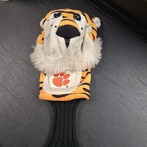 Clemson Tigers Plush Golf Club Head Cover Mascot College NCAA Used Condi... - $9.50
