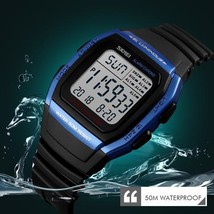 SKMEI Electronic Digital Sports Watch - Men&#39;s / Gents, Water Resistant (50m) - £22.32 GBP