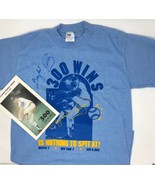 Single Stitch Nike T-Shirt VTG USA Made Autographed Gaylord Perry 300 Ga... - $247.50