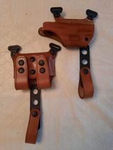 Fits Remington RM380 380 ACP 2.9”BBL Horizontal Leather Shoulder Holster #1209#R image 10