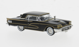 Brekina Ford Thunderbird Cabriolet Black/Gold 1960 1:87 Model Car - $39.95