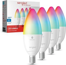 Sengled Smart Light Bulbs, E12 Smart Bulb, S1 Auto Pairing With Alexa, Pack - £45.60 GBP
