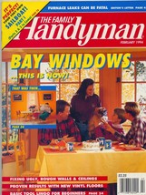 Family Handyman Magazine February 1994 Bay Windows, Vinyl Floors, Tool Lingo Vg - £16.61 GBP