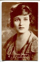 Alice JOYCE-COUSIN KATE-GORGEOUS--1920s-Arcade Card G - £12.99 GBP