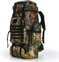 Hiking Backpack for Men 70L/100L Camping Backpack Military Rucksack Molle 3 Days - £52.22 GBP