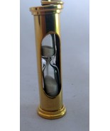 Sand Brass Timer Hourglass Key Chain Nautical Maritime Keychain Hallowee... - $97.31 MXN