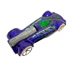 Mattel Hot Wheels Retro Active Dinosaur Patrol Purple Car Thailand 2010 - £7.55 GBP