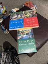 Lot of 3 Mitford Series Books Jan Karon Out To Canaan, These High, Green Hills - £6.20 GBP