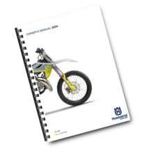 HUSQVARNA 2023 - TC 85 19/16 17/14 - OWNERS MANUAL - REPRINTED COMB BOUND - $25.25