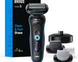 The Braun 5150Cs Electric Shaver For Men Features A Turbo Shaving Mode, ... - $129.97