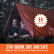 Life Tent Emergency Survival Shelter – 2 Person Emergency Tent – Use as ... - £39.45 GBP