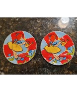 Vintage 1940s Ohio Art Childs Vintage Tin Lithograph Tea Set Girl Wateri... - $19.95