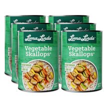 Loma Linda - Vegetable Skallops (15 oz.) - (6 Pack) - Vegetarian - £35.93 GBP