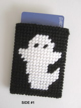 Plastic Canvas Ghost Gift Card Holder - Handcrafted Ghost Gift Card Holder - $10.99