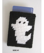 Plastic Canvas Ghost Gift Card Holder - Handcrafted Ghost Gift Card Holder - £8.60 GBP