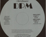 DEPECHE MODE Megamix Parts 1 &amp; 2 CD On-USound DPM DJ Mix 1991 Promo OOP ... - £23.36 GBP