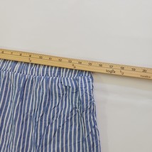 Moa Moa Women's Blue & White Stripes Elastic Waist Pencil Skirt Size XL Waist 30 image 12