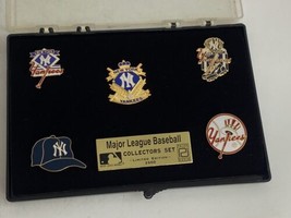 New York Yankees 5 Pin Collectors Set MLB Limited Edition 2500 - $49.49