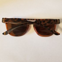 Unisex Retro Style Brown Tortoise Print Casual Fashion Sunglasses With B... - $19.80
