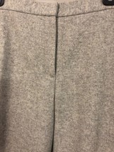 ANNE KLEIN Women’s Pants Gray Flannel Wool Blend Lined Crop Size 8 P x 24 NWOT - £23.68 GBP