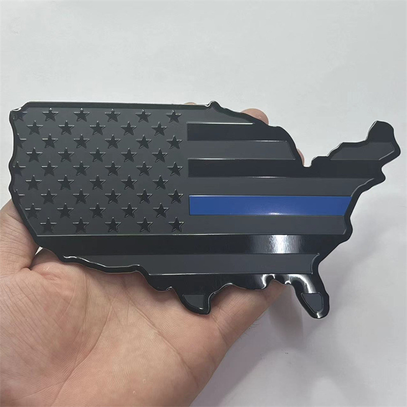 E-Commerce Us National Flag Car Stickers Graphic 3D Stereo Car Body Sticker Alum