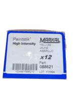 Markal 88621 E Paintstik Solid Paint Marker, Yellow (Pack of 12) - $546.05 MXN