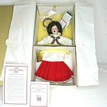 Vintage Little Choir Girl Doll Christmas Heirloom 14&quot; Franklin Mint - £19.54 GBP