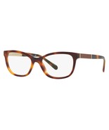 Burberry BE2232 3316 Cat Eye Light Havana Women&#39;s Eyeglasses Demo Lens 51mm - $128.99