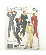 Vintage 1980s McCalls 2140 Sewing Pattern size 8 Mariette Hartley Jumpsu... - £8.06 GBP