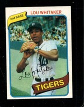 1980 Topps #358 Lou Whitaker Nm Tigers *X108604 - £1.37 GBP