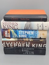 Stephen King Lot of 5 Hardcover Cujo, Desperation, Duma Key, Black House, Hearts - $37.11