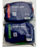 Jenny Craig Activity Resistance Band Set Two 1 Green 20lbs and 1 Red 30l... - €10,97 EUR