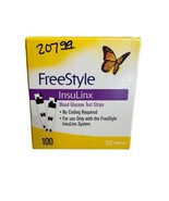 FreeStyle InsuLinx Blood Glucose Test Strips (100 Count) - $69.18