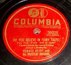 Horace Heidt w/Ronnie Kemper &amp; Larry Cotton 78 G&#39;Bye Now/Do You Believe In Y14 - £5.43 GBP