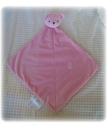 Carters Just One Year Precious First Security Blanket Lovey Plush Pink B... - £7.45 GBP