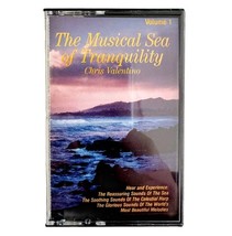 Musical Sea Of Tranquility Chris Valentino 1987 Cassette Tape Vtg Ambien... - $19.99