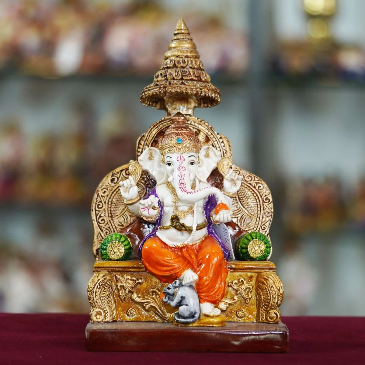 Hand Craft Marble Handmade Ganesh Home Decor Decorations Living Room Han... - £147.66 GBP