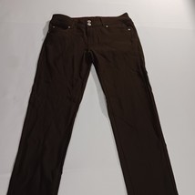 GoGo Star Mid-Rise RN#121773 Women's Brown Stretch Skinny Jeans Size L (28×30) image 13