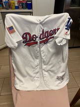 Las Angels Dodgers Majestic Flex Base Jersey Size 48 - $34.65