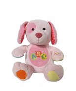 Carters ABC Singing Pink Puppy Dog Plush Baby Toy Stuffed Animal 2006 10&quot; - $32.28 CAD