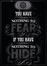 Harry Potter You Have Nothing To Fear If Nothing To Hide Refrigerator Ma... - £3.18 GBP