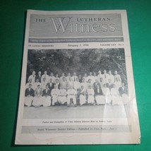 1946 the Lutheran Witness Pastors of Ambur India newsletter - £15.18 GBP