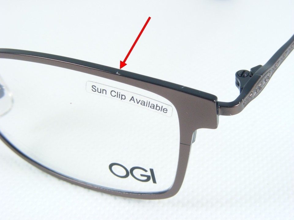 OGI Evolution 4504 54 Brown / Black Eyeglasses Frames 52-18-135mm (Note)-
sho... Item image 6