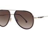 Carrera Sunglasses CA295/S 2M2HA Gold &amp; Black Frame W/ Brown Gradient Le... - $59.39