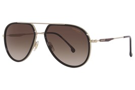 Carrera Sunglasses CA295/S 2M2HA Gold &amp; Black Frame W/ Brown Gradient Lens 58MM - £47.47 GBP