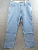Wrangler Relaxed Fit Rugged Wear Denim Blue Jeans Mens Size 38 x 32 - £19.32 GBP