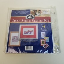 Creative World DMC Cross Stitch Starter Kit 2 Designs K2003US - £7.73 GBP