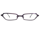 Vintage la Eyeworks Eyeglasses Frames NEDRA 579 Matte Purple Cat Eye 45-... - $74.67