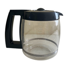 Cuisinart Replacement 12 Cup Glass Coffee Maker Carafe Pot Decanter Black - £8.92 GBP