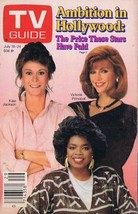 ORIGINAL Vintage July 18 1987 TV Guide No Label Kate Jackson Victoria Principal - £11.67 GBP